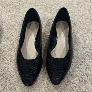 Loeffler Randall Black Textured Women's Shoes